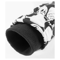 Qunature Panda Heat Transfer Ski Gloves Kids Size S - Black/White