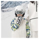 Qunature Panda Heat Transfer Ski Gloves Kids Size S - Black/White