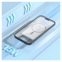Dudao Powerbank Dudao K14S+ 10000mAh 20W USB-A / USB-C / MagSafe with stand - white