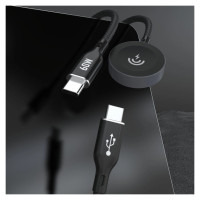 Dudao A12MaxC PD60W 2-in-1 Charger for Apple Watch / USB-C - Black