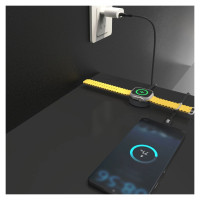 Dudao A12MaxC PD60W 2-in-1 Charger for Apple Watch / USB-C - Black