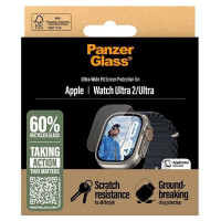 Panzerglass Ultra-Wide Fit Ultra Screen Protection Tempered Glass for Apple Watch Ultra 2 - Clear