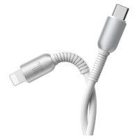 Joyroom S-A51 Cutting-Edge Series 30W USB-C - Lightning cable 1.2m - light gray