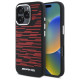 Mercedes AMG Silicone Graphics MagSafe Case for iPhone 16 Pro Max - Black