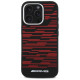Mercedes AMG Silicone Graphics MagSafe Case for iPhone 16 Pro Max - Black