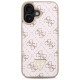 Guess New 4G Triangle Case for iPhone 16 Plus - White