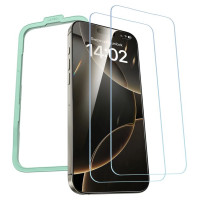 Ugreen SP630 Tempered Glass with Mounting Frame for iPhone 16 Pro Max (2 pcs.)