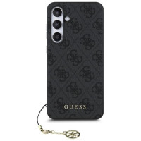 Guess GUHCS24FEGF4GGR S24 FE S721 gray/gray hardcase 4G Charms Collection