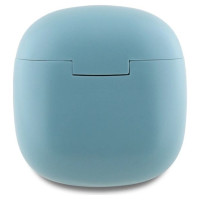 Guess Bluetooth headphones GUTWSJ14ESGQ TWS + docking station turquoise/turquoise Printed Classic Logo