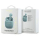 Guess Bluetooth headphones GUTWSJ14ESGQ TWS + docking station turquoise/turquoise Printed Classic Logo