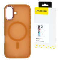 Wozinsky Fashion Case MagSafe for Samsung Galaxy S25 - orange
