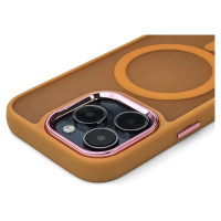 Wozinsky Fashion Case MagSafe for Samsung Galaxy S25 - orange