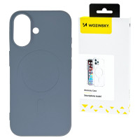 Wozinsky Silicone Case Magsafe Magnetic Case for Samsung Galaxy S25 - Gray