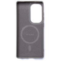 Wozinsky Carbon Fiber Case with MagSafe for Samsung Galaxy S25 - Gray