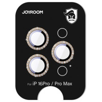Joyroom JR-MSJ0310 Glass Screen Protector for iPhone 16 Pro/16 Pro Max Lenses - Brown