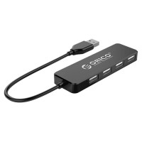Orico FL01 USB-A Hub Docking Station 4x USB-A 2.0 - Black