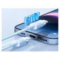 Orico CDX 60W 3A Power Delivery USB-C - USB-C cable 1m - blue