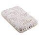 Guess Powerbank inductive 15W GUPB5FP4EMGP 5000mAh pink/pink 4G Leather Metal Logo MagSafe