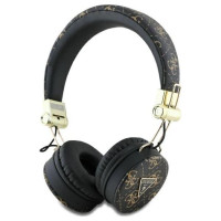 Guess Bluetooth ENC GUBH70E4PTMK on-ear headphones black/black 4G Triangle Round Shape