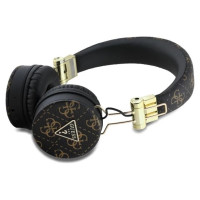 Guess Bluetooth ENC GUBH70E4PTMK on-ear headphones black/black 4G Triangle Round Shape