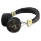 Guess Bluetooth ENC GUBH70E4PTMK on-ear headphones black/black 4G Triangle Round Shape