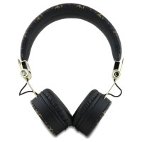 Guess Bluetooth ENC GUBH70E4PTMK on-ear headphones black/black 4G Triangle Round Shape