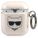 Karl Lagerfeld Glitter Choupette Case for AirPods 1 / 2 - Gold