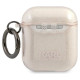 Karl Lagerfeld Glitter Choupette Case for AirPods 1 / 2 - Gold