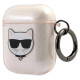 Karl Lagerfeld Glitter Choupette Case for AirPods 1 / 2 - Gold