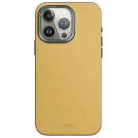 Uniq Lyden DS iPhone 15 Pro Max 6.7" Magclick Charging case yellow-gray/canary yellow-flint gray