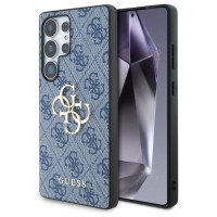 Guess Big 4G Logo Classic Logo case for Samsung Galaxy S25 Ultra blue