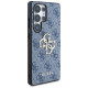 Guess Big 4G Logo Classic Logo case for Samsung Galaxy S25 Ultra blue