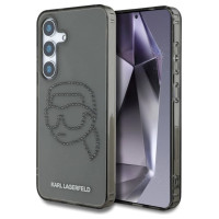 Karl Lagerfeld Case Karl Lagerfeld Rhinestones Karl Head Logo Samsung Galaxy S25 black