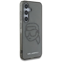 Karl Lagerfeld Case Karl Lagerfeld Rhinestones Karl Head Logo Samsung Galaxy S25 black