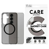 Panzerglass CARE by PanzerGlass Flagship Urban Combat Black QI Case for Samsung Galaxy S25 - Semi-transparent Smoke