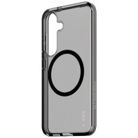Panzerglass CARE by PanzerGlass Flagship Urban Combat Black QI Case for Samsung Galaxy S25 - Semi-transparent Smoke