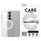 Panzerglass CARE by PanzerGlass Flagship Urban Combat White QI Case for Samsung Galaxy S25 - Transparent