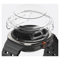 Ringke Slim & Tempered Glass Case + Glass Set for Samsung Galaxy Watch Ultra 47mm - Transparent