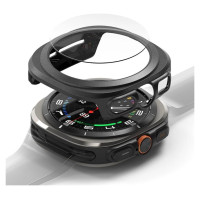 Ringke Slim & Tempered Glass Case + Glass Set for Samsung Galaxy Watch Ultra 47mm - Black