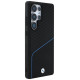 BMW Leather Textured and Smooth MagSafe case for Samsung Galaxy S25 Ultra - black