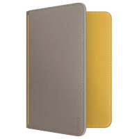 Uniq Belmont RFID Blocking Passport Case - Grey/Yellow