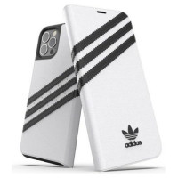 Adidas OR Booklet Case PU for iPhone 12 / 12 Pro 6.1" - white and black