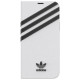 Adidas OR Booklet Case PU for iPhone 12 / 12 Pro 6.1" - white and black