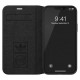 Adidas OR Booklet Case PU for iPhone 12 / 12 Pro 6.1" - white and black