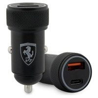 Ferrari PD-QC 3.0 20W Fast Charge Car Charger - Black