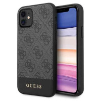 Guess 4G Stripe Collection case for iPhone 11 6.1" / Xr - gray