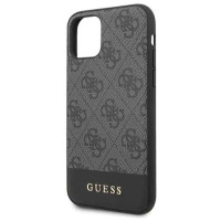 Guess 4G Stripe Collection case for iPhone 11 6.1" / Xr - gray