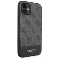 Guess 4G Stripe Collection case for iPhone 11 6.1" / Xr - gray