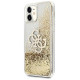 Guess 4G Big Liquid Glitter case for iPhone 11 6.1" / Xr - gold