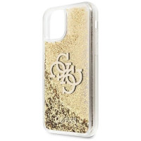 Guess 4G Big Liquid Glitter case for iPhone 11 6.1" / Xr - gold